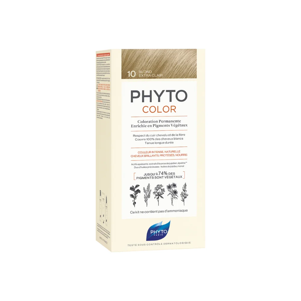 Phyto Phytocolor 10 Κατάξανθο Πλατινέ 50ml