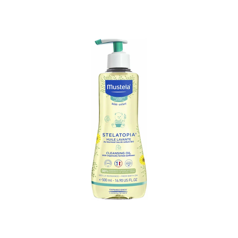 Mustela Stelatopia Cleansing Oil για Ατοπικό Δέρμα 500ml