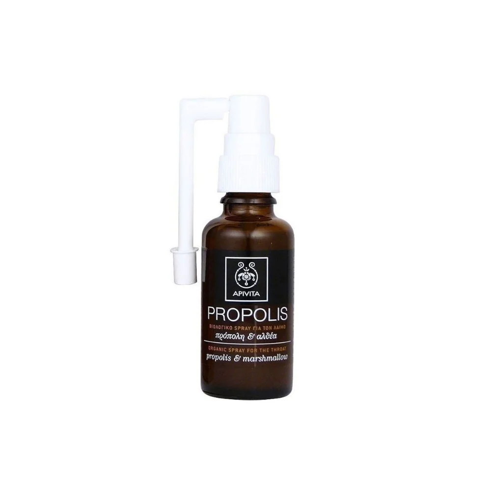 Apivita - Βιολογικό Spray για το λαιμό με πρόπολη & αλθέα - 30ml