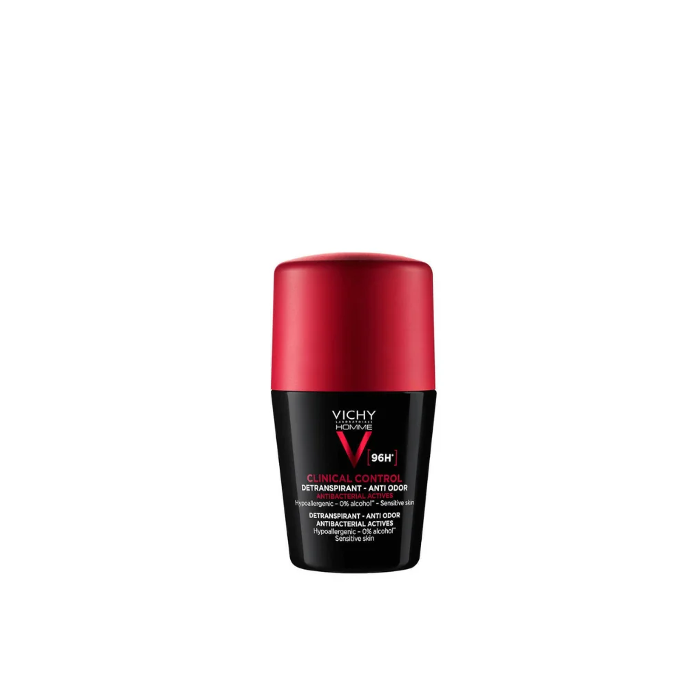 Vichy Homme Clinical Control Anti Odor Αποσμητικό 96h σε Roll-On 50ml