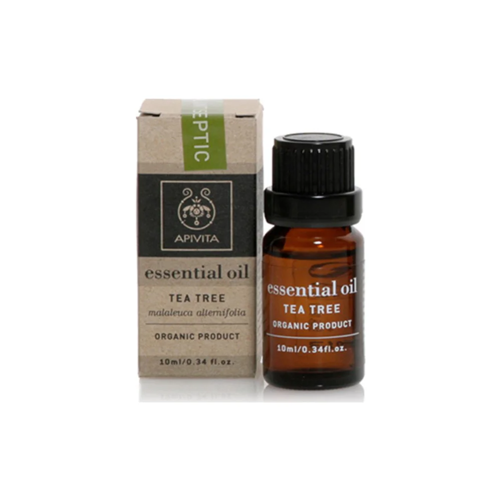 Apivita Essential Oil Tea Tree Αιθέριο Έλαιο Τεϊόδενδρο 10ml