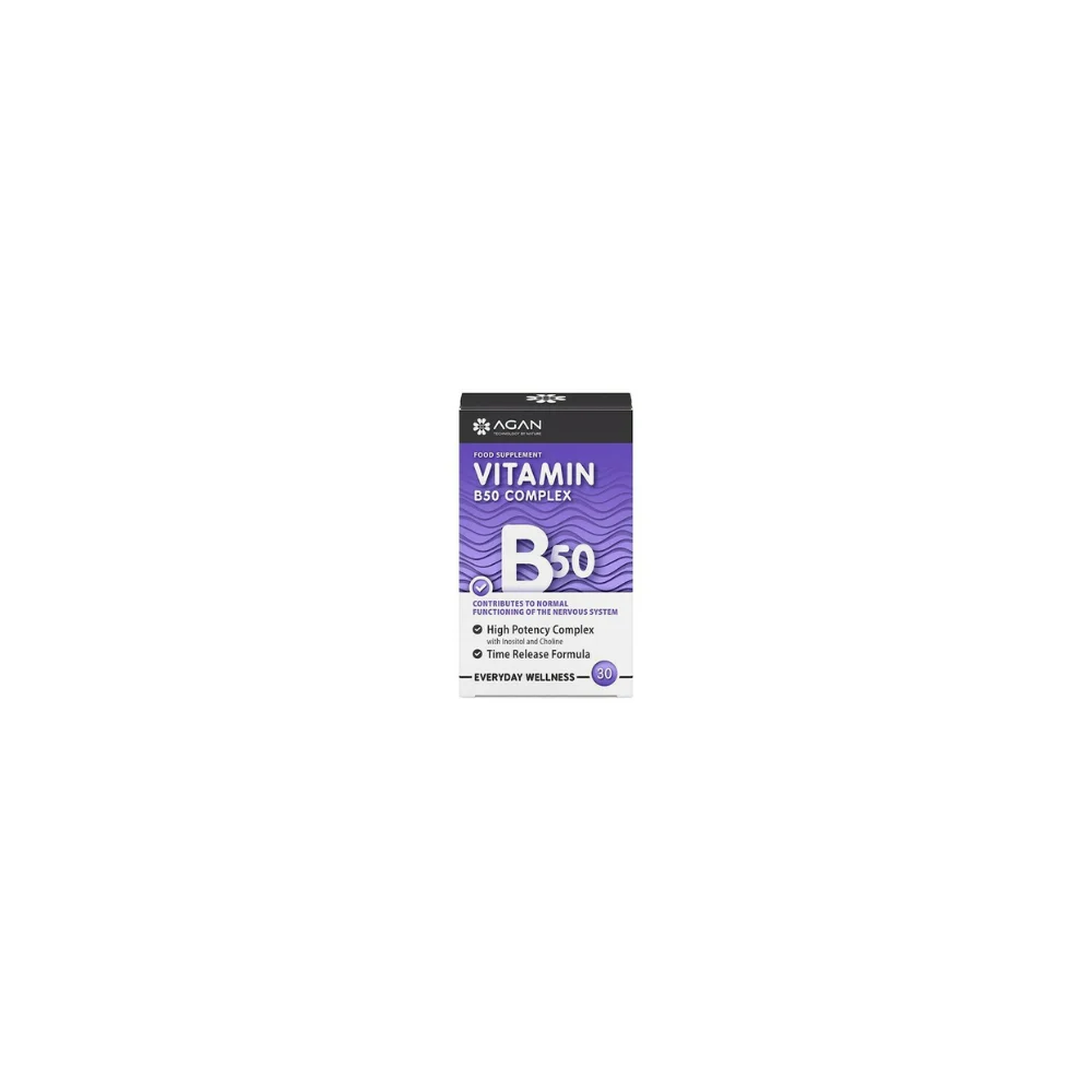 Agan Vitamin B 50 complex 30tabs