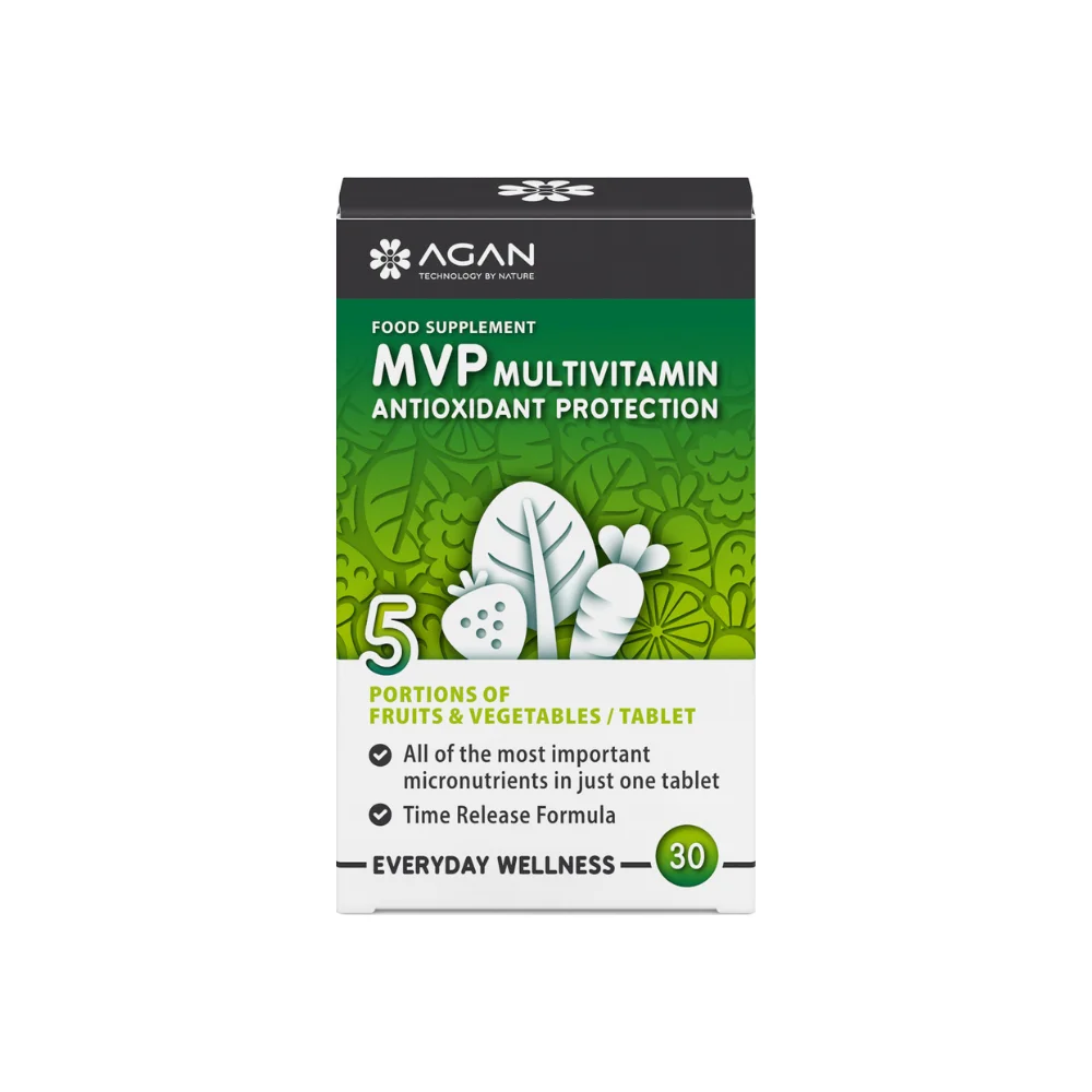 Agan MVP Multivitamin Antioxidant Protection 30 Tαμπλέτες