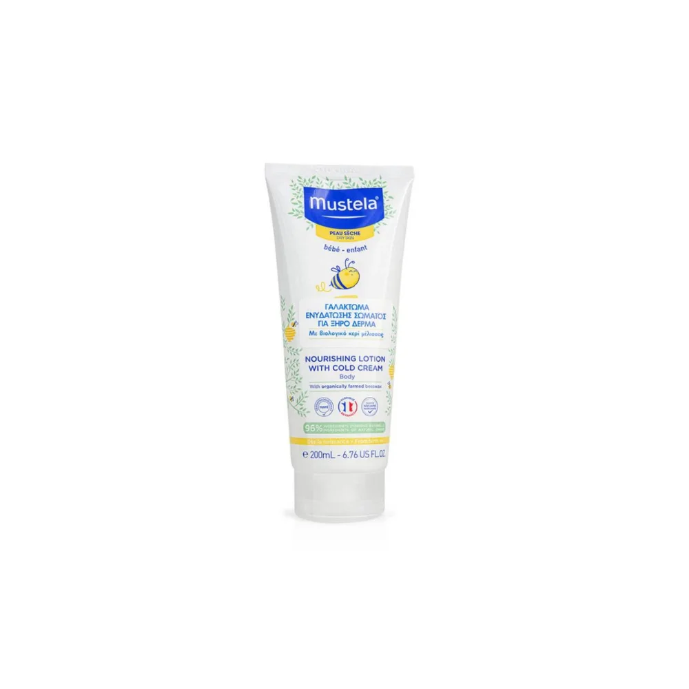 Mustela Nourishing Lotion with Cold Cream Κρέμα Ενυδάτωσης Σώματος 200ml