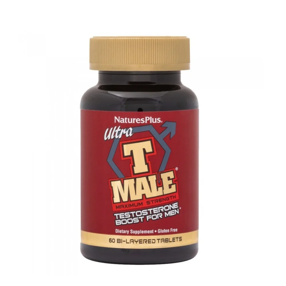 Nature's Plus Ultra T Male Maximum Strength Ενίσχυση Τεστοστερόνης στους Άνδρες 60tabs