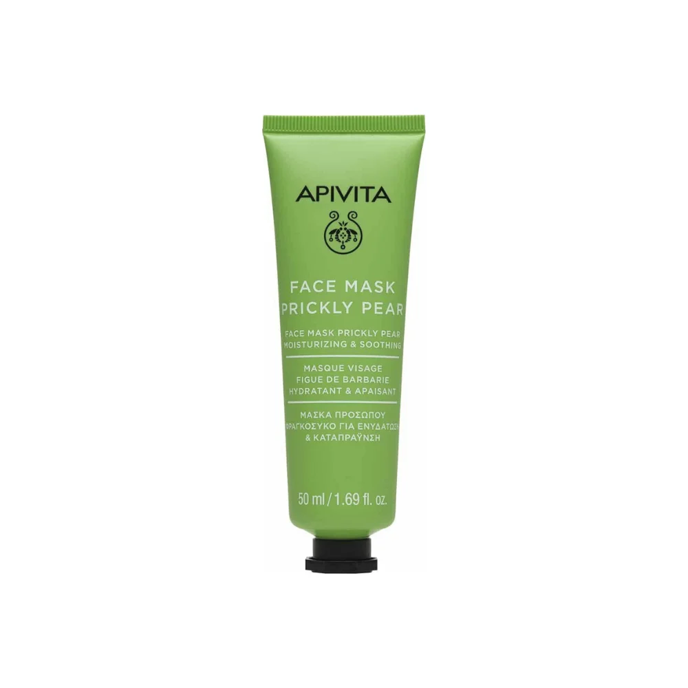 Apivita Prickly Pear Αναζωογόνησης Φραγκόσυκο Μάσκα Προσώπου για Ενυδάτωση 50ml