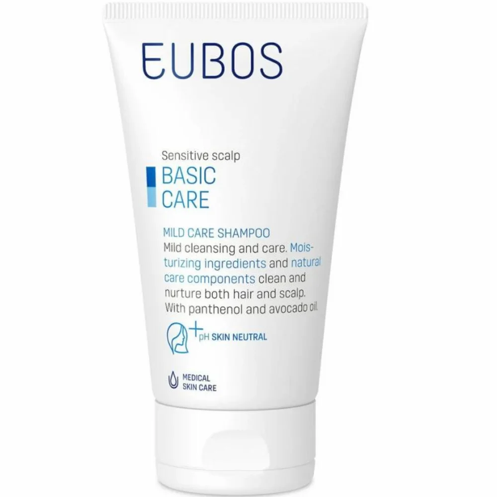 Eubos Mild Daily Shampoo Καθημερινή Χρήση 150ml