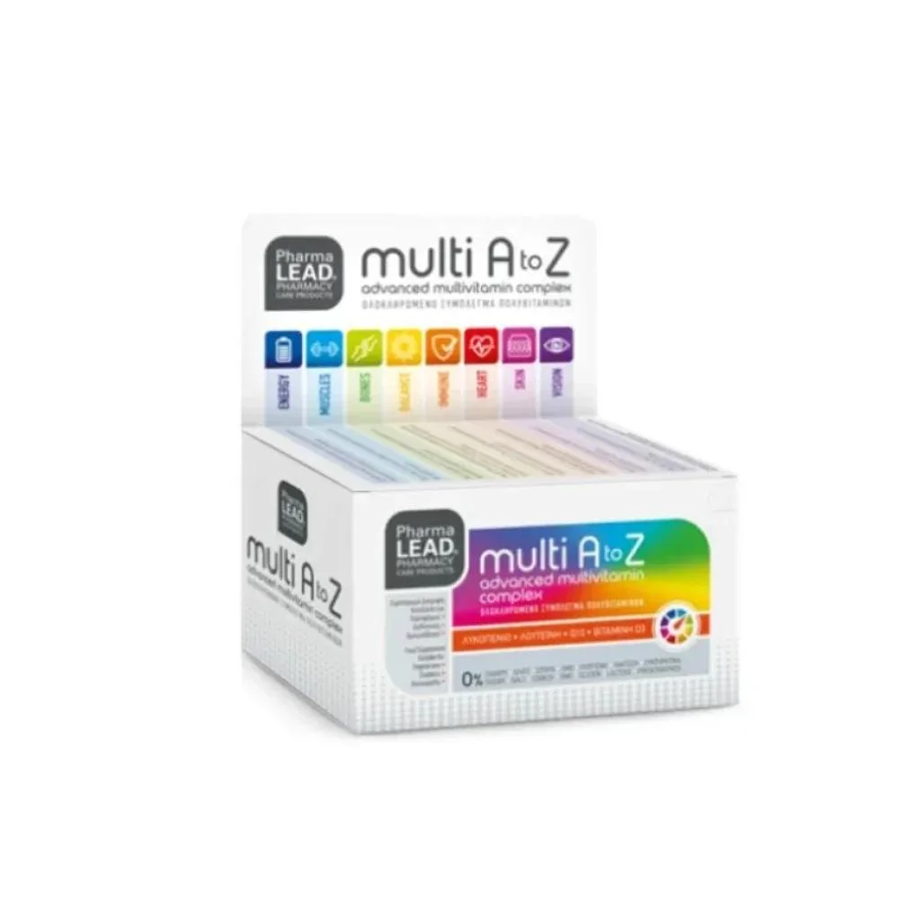 PharmaLead Multi A to Z Πολυβιταμινούχο Συμπλήρωμα Διατροφής 60 Δισκία