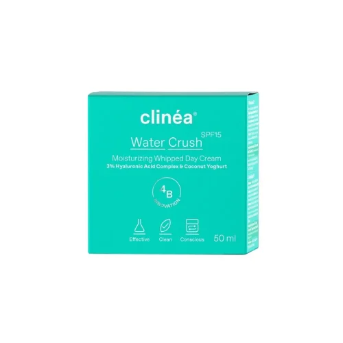 Clinea Water Crush 48&omega;&rho;&eta; &Kappa;&rho;έ&mu;&alpha; &Pi;&rho;&omicron;&sigma;ώ&pi;&omicron;&upsilon; &Eta;&mu;έ&rho;&alpha;&sigmaf; &mu;&epsilon; SPF15 &gamma;&iota;&alpha; &Epsilon;&nu;&upsilon;&delta;ά&tau;&omega;&sigma;&eta; &mu;&epsilon; &Upsilon;&alpha;&lambda;&omicron;&upsilon;&rho;&omicron;&nu;&iota;&kappa;ό &Omicron;&xi;ύ 50ml