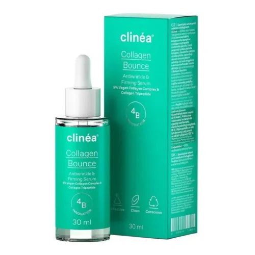 Clinea Collagen Bounce &Alpha;&nu;&tau;&iota;&gamma;&eta;&rho;&alpha;&nu;&tau;&iota;&kappa;ό Serum &Pi;&rho;&omicron;&sigma;ώ&pi;&omicron;&upsilon; &mu;&epsilon; &Kappa;&omicron;&lambda;&lambda;&alpha;&gamma;ό&nu;&omicron; &gamma;&iota;&alpha; &Sigma;ύ&sigma;&phi;&iota;&xi;&eta; 30ml