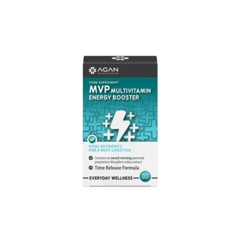 Agan MVP Multivitamin Energy Booster &Pi;&omicron;&lambda;&upsilon;&beta;&iota;&tau;&alpha;&mu;ί&nu;&eta;, 30tabs