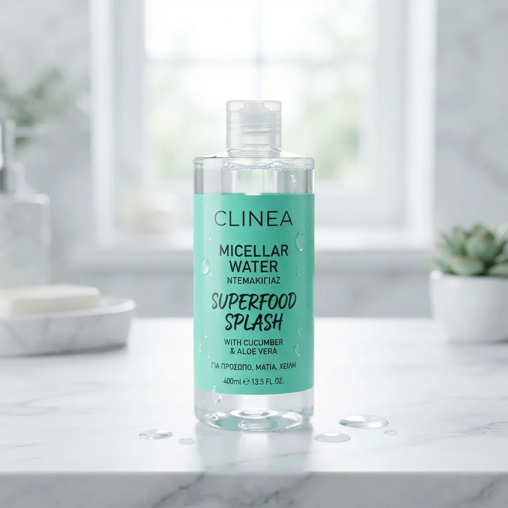Clinea Micellar Water Ντεμακιγιάζ Superfood Splash 400ml