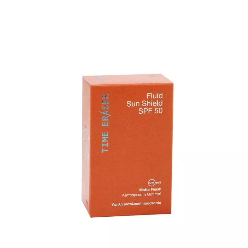 Medisei Time Eraser Fluid Sun Shield SPF50 Αντηλιακό Γαλάκτωμα Προσώπου 30ml