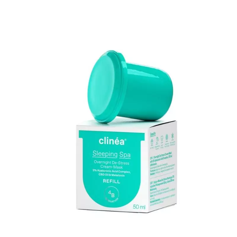 Clinéa Sleeping Spa Refill 50ml Κρέμα-Μάσκα De-Stress Nυκτός