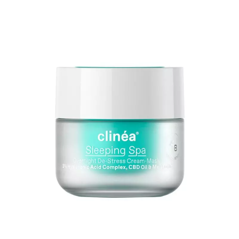 Clinea Sleeping Spa Κρέμα-Μάσκα De-Stress Nυκτός, 50ml