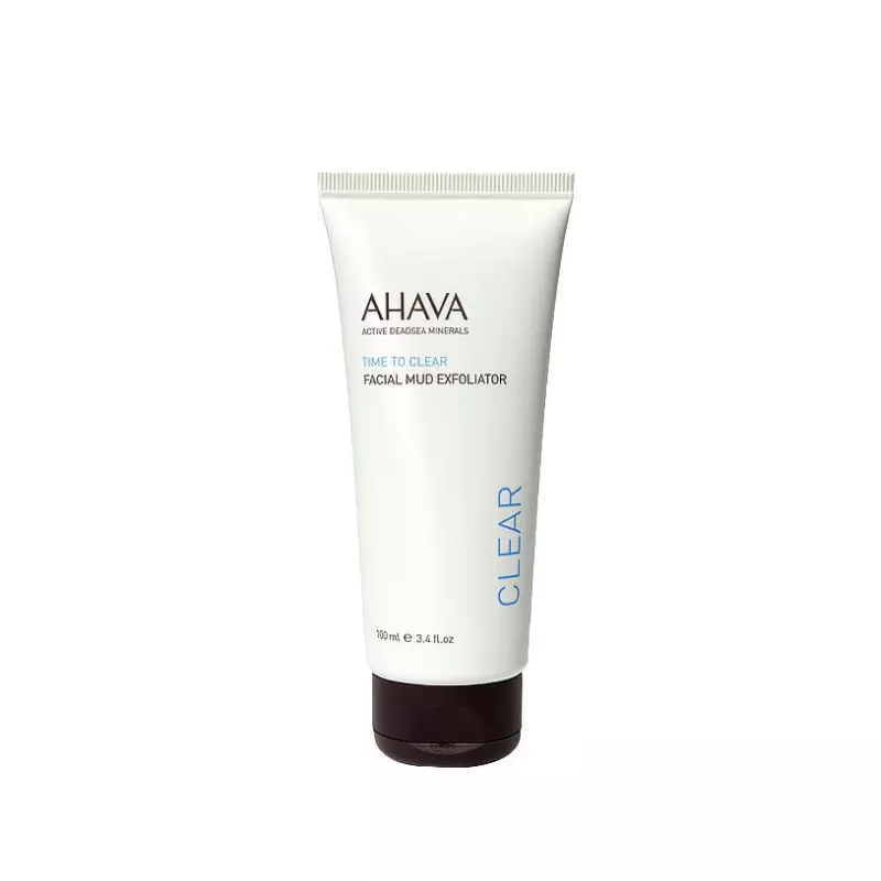 Ahava Time To Clear Facial Mud Exfoliator Απολέπιση Προσώπου 100ml