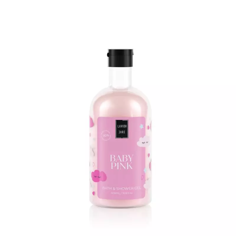 Lavish Care Baby Pink Αφρόλουτρο Σώματος με Άρωμα Πούδρα 300ml
