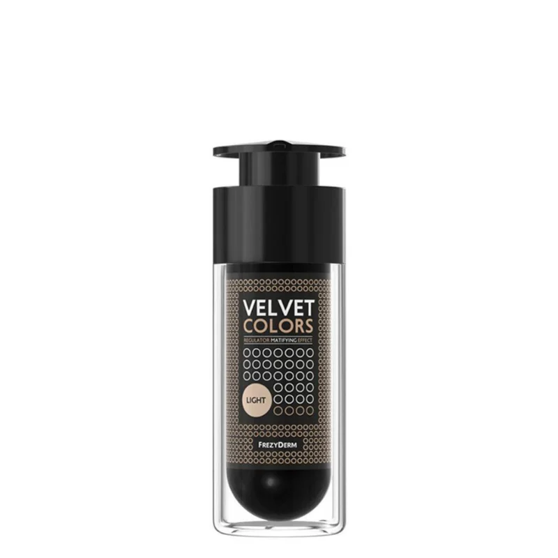Frezyderm Velvet Colors Light Μake Up Με Ματ Αποτέλεσμα & Βελούδινη Υφή 30ml