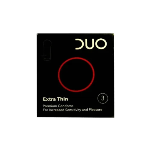 DUO - Extra Thin - &Pi;&rho;&omicron;&phi;&upsilon;&lambda;&alpha;&kappa;&tau;&iota;&kappa;ά &pi;&omicron;&lambda;ύ &lambda;&epsilon;&pi;&tau;ά - 3&tau;&mu;&chi;