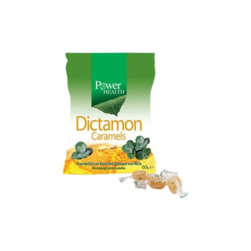 Power Health Dictamon K&alpha;&rho;&alpha;&mu;έ&lambda;&epsilon;&sigmaf; &Mu;&epsilon; &Kappa;&rho;&eta;&tau;&iota;&kappa;ό &Delta;ί&kappa;&tau;&alpha;&mu;&omicron; - &Mu;έ&lambda;&iota;, 60gr