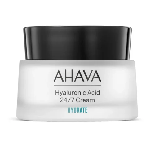 Ahava Hyaluronic Acid 24/7 Cream &Epsilon;&nu;&upsilon;&delta;&alpha;&tau;&iota;&kappa;ή &Kappa;&rho;έ&mu;&alpha; &mu;&epsilon; &Upsilon;&alpha;&lambda;&omicron;&upsilon;&rho;&omicron;&nu;&iota;&kappa;ό &Omicron;&xi;ύ 50ml