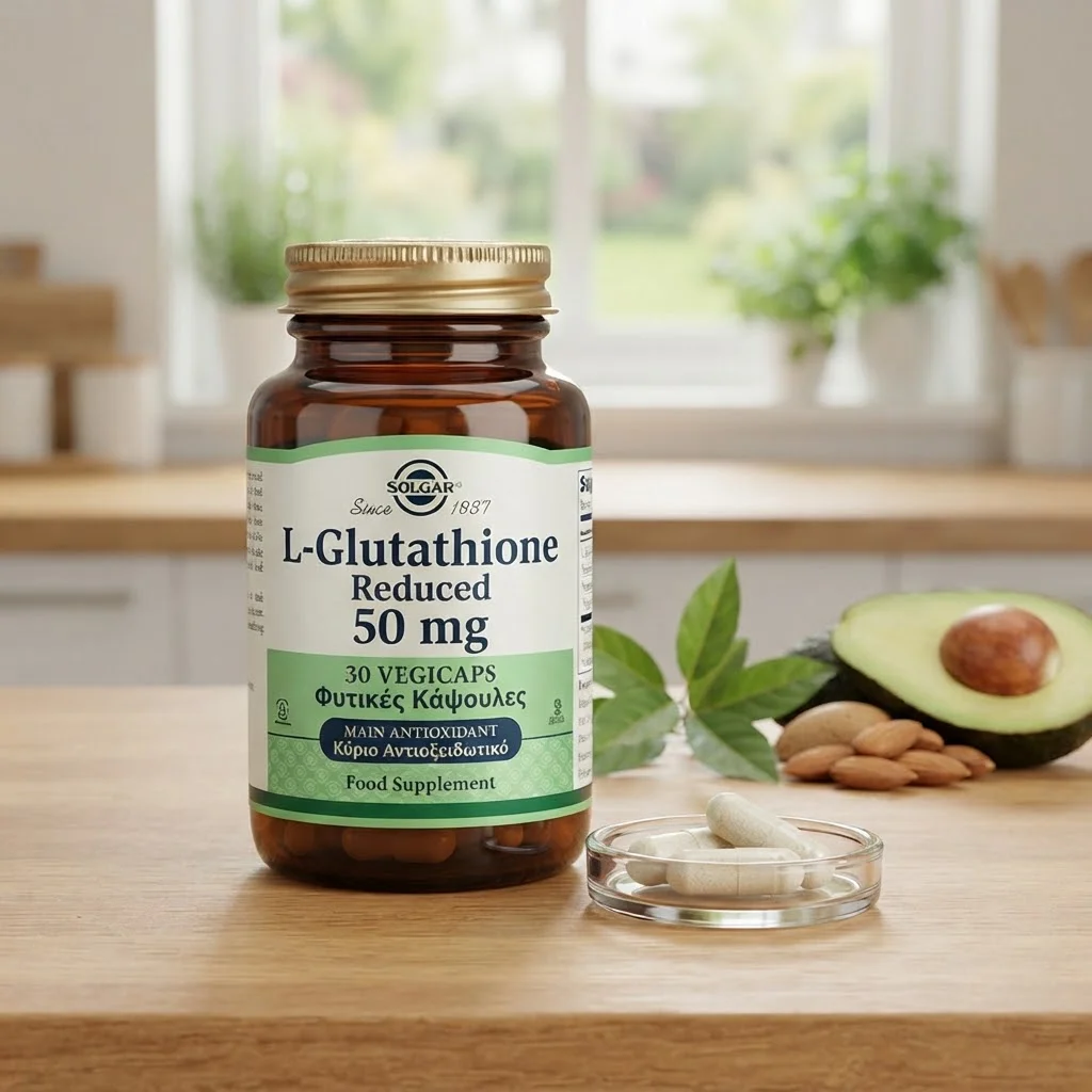 Solgar L-Glutathione Reduced 50mg 30veg.caps
