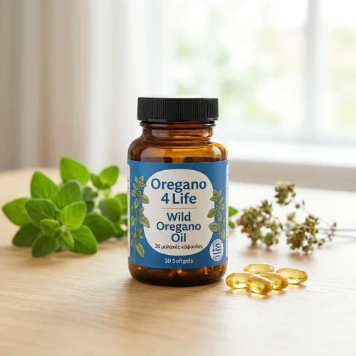 Oregano 4 Life Wild Oregano Oil 30 &mu;&alpha;&lambda;&alpha;&kappa;έ&sigmaf; &kappa;ά&psi;&omicron;&upsilon;&lambda;&epsilon;&sigmaf;