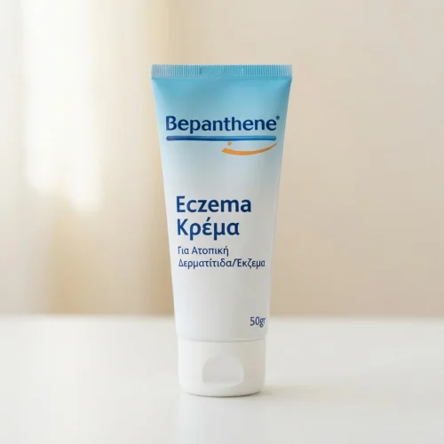 Bepanthene Eczema &Kappa;&rho;έ&mu;&alpha; &gamma;&iota;&alpha; &Alpha;&tau;&omicron;&pi;&iota;&kappa;ή &Delta;&epsilon;&rho;&mu;&alpha;&tau;ί&tau;&iota;&delta;&alpha;/Έ&kappa;&zeta;&epsilon;&mu;&alpha; 50gr