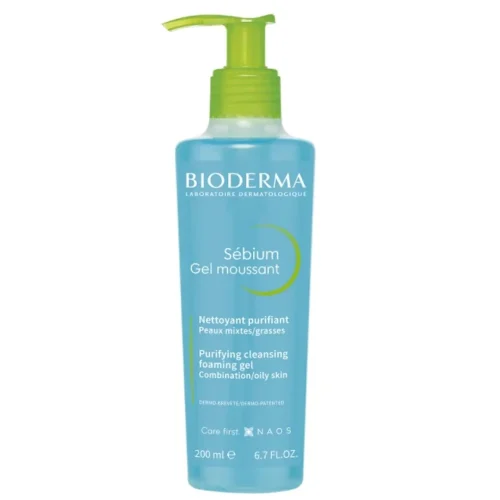 Bioderma Sebium Gel Moussant &Epsilon;&xi;&upsilon;&gamma;&iota;&alpha;&nu;&tau;&iota;&kappa;ό &Alpha;&phi;&rho;ί&zeta;&omicron;&nu; Gel &Kappa;&alpha;&theta;&alpha;&rho;&iota;&sigma;&mu;&omicron;ύ 200ml