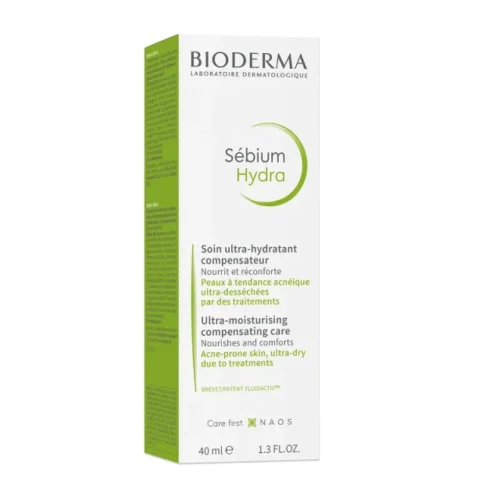 Bioderma Sebium Hydra &Epsilon;&xi;&alpha;&iota;&rho;&epsilon;&tau;&iota;&kappa;ά &Epsilon;&nu;&upsilon;&delta;&alpha;&tau;&iota;&kappa;ή &Kappa;&rho;έ&mu;&alpha; &gamma;&iota;&alpha; &Pi;&omicron;&lambda;ύ &Xi;&eta;&rho;ό &mu;&epsilon; &Tau;ά&sigma;&eta; &Alpha;&kappa;&mu;ή&sigmaf; &Delta;έ&rho;&mu;&alpha; 40ml