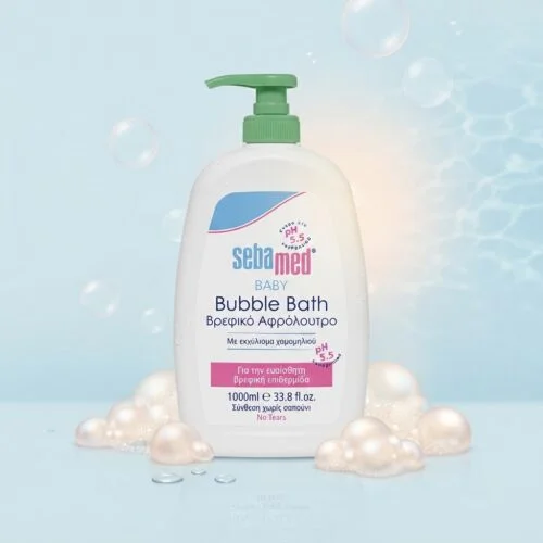 Sebamed – Baby Bubble Bath (Βρεφικό Αφρόλουτρο) – 1lt