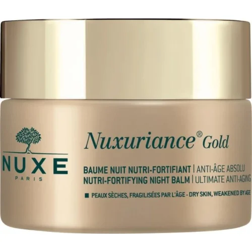 Nuxe Nuxuriance Gold Nutri - Fortifying Night Balm &Alpha;&nu;&tau;&iota;&gamma;&eta;&rho;&alpha;&nu;&tau;&iota;&kappa;ό &Beta;ά&lambda;&sigma;&alpha;&mu;&omicron; &Pi;&rho;&omicron;&sigma;ώ&pi;&omicron;&upsilon; 50ml