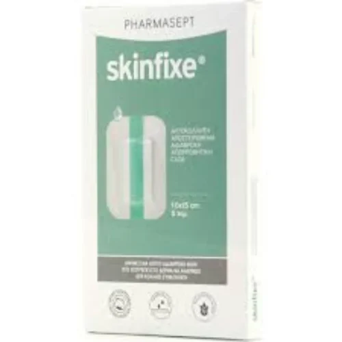 PharmaSept - Skinfixe &Alpha;&upsilon;&tau;&omicron;&kappa;ό&lambda;&lambda;&eta;&tau;&epsilon;&sigmaf; &Alpha;&delta;&iota;ά&beta;&rho;&omicron;&chi;&epsilon;&sigmaf; &Alpha;&nu;&tau;&iota;&kappa;&omicron;&lambda;&lambda;&eta;&tau;&iota;&kappa;έ&sigmaf; &Gamma;ά&zeta;&epsilon;&sigmaf; &Kappa;&omicron;&mu;&pi;&rho;έ&sigma;&epsilon;&sigmaf; 10x20cm 5&tau;&mu;&chi;.