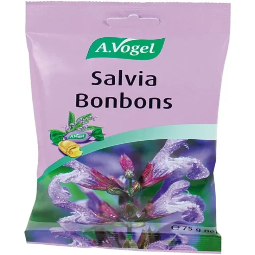 A.Vogel Salvia Bonbons 75gr-&alpha;&pi;&omicron; Beutamins online &phi;&alpha;&rho;&mu;&alpha;&kappa;&epsilon;ί&omicron;