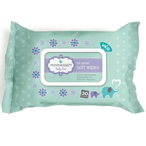 Pharmasept Baby Care Extra Soft Wipes 30&tau;&mu;&chi;