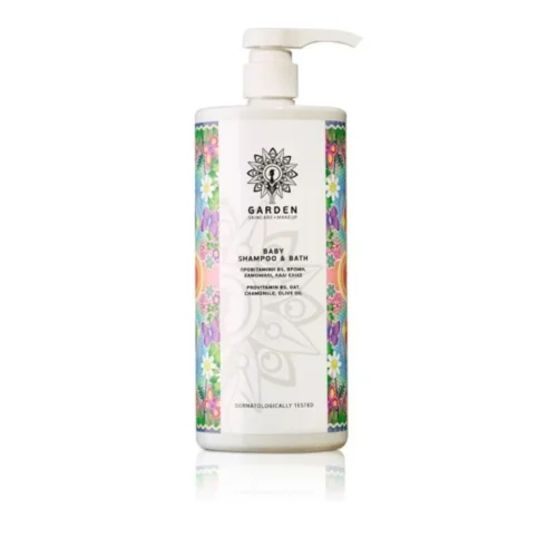 Garden Baby Shampoo & Bath &Beta;&rho;&epsilon;&phi;&iota;&kappa;ό &Sigma;&alpha;&mu;&pi;&omicron;&upsilon;ά&nu; & &Alpha;&phi;&rho;ό&lambda;&omicron;&upsilon;&tau;&rho;&omicron;, 1Lt