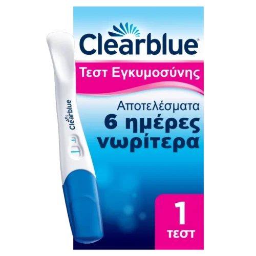 Clearblue &tau;&epsilon;&sigma;&tau; &epsilon;&gamma;&kappa;&upsilon;&mu;&omicron;&sigma;ύ&nu;&eta;&sigmaf; &epsilon;&xi;&alpha;&iota;&rho;&epsilon;&tau;&iota;&kappa;ά &pi;&rho;ώ&iota;&mu;&eta; &alpha;&nu;ί&chi;&nu;&epsilon;&upsilon;&sigma;&eta;, &alpha;&pi;&omicron;&tau;&epsilon;&lambda;έ&sigma;&mu;&alpha;&tau;&alpha; 6 &eta;&mu;έ&rho;&epsilon;&sigmaf; &nu;&omega;&rho;ί&tau;&epsilon;&rho;&alpha; 1&tau;&epsilon;&mu;