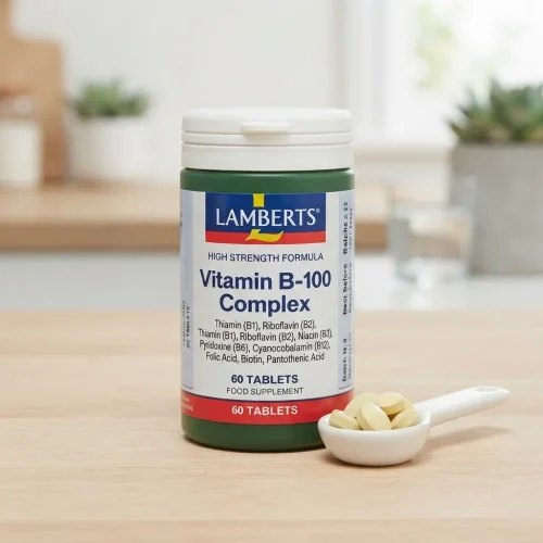 Lamberts vitamin B-100 complex, 60tabs