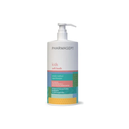 Pharmasept Kids Soft Bath, &Upsilon;&pi;&omicron;&alpha;&lambda;&lambda;&epsilon;&rho;&gamma;&iota;&kappa;ό &Pi;&alpha;&iota;&delta;&iota;&kappa;ό &Alpha;&phi;&rho;ό&lambda;&omicron;&upsilon;&tau;&rho;&omicron; &gamma;&iota;&alpha; &tau;&omicron; &Sigma;ώ&mu;&alpha; 1Lt