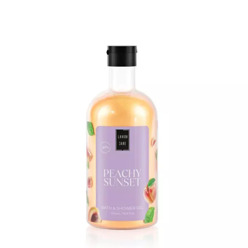Lavish Care Peachy Sunset Αφρόλουτρο σε Gel 500ml