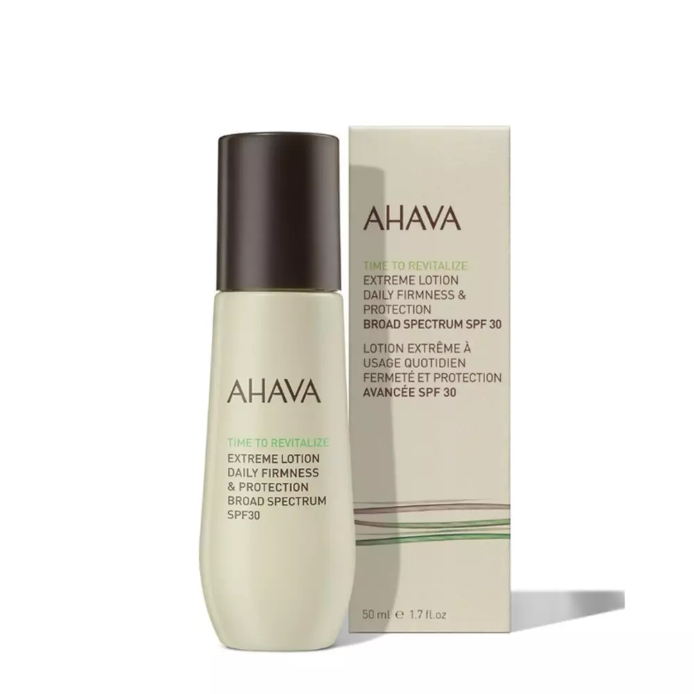 Ahava Time to Revitalize Λοσιόν Προσώπου με SPF30 για Ενυδάτωση & Σύσφιξη 50ml