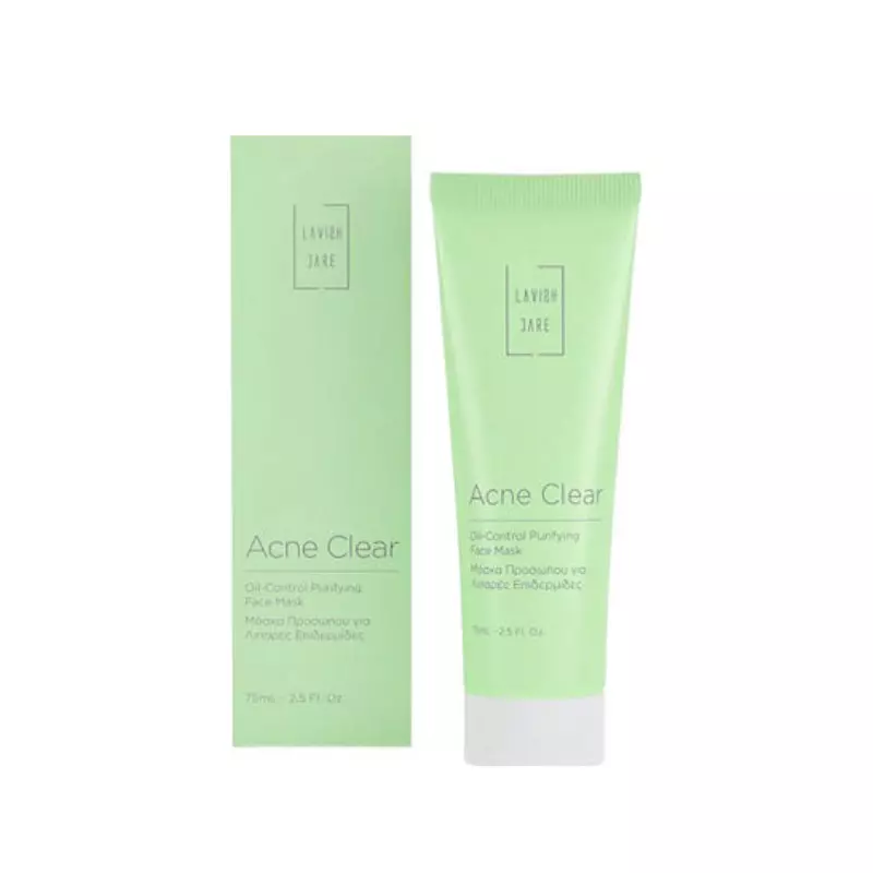 Lavish Care Acne Clear Μάσκα Προσώπου για Καθαρισμό 75ml