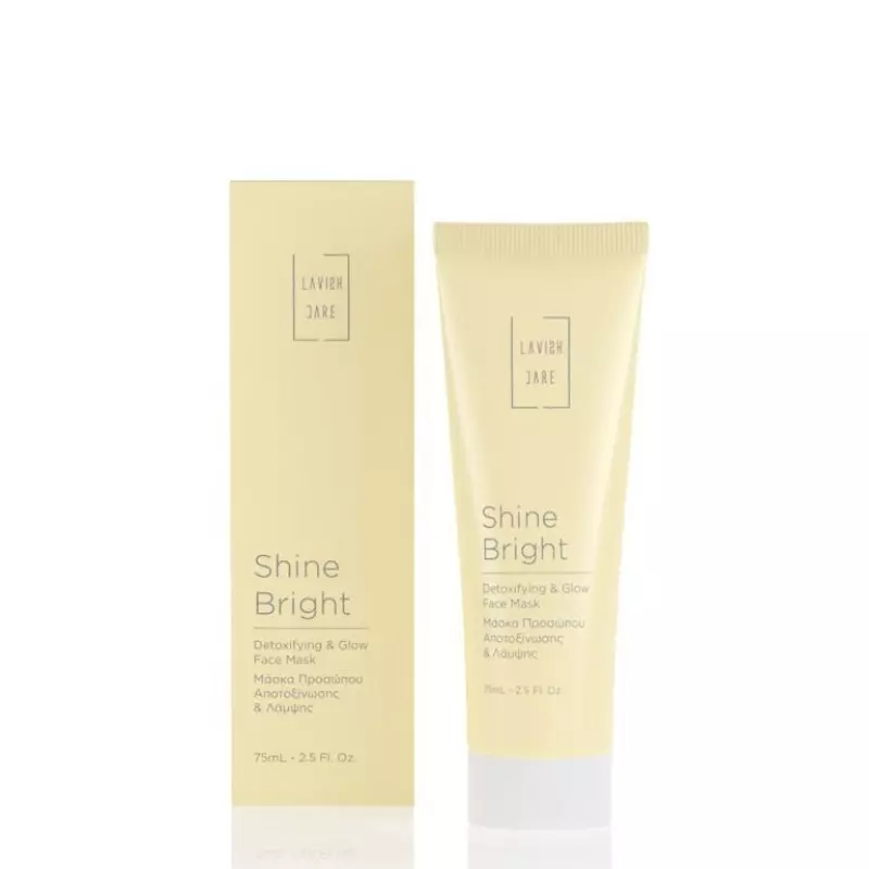 Lavish Care Shine Bright Μάσκα Προσώπου για Λάμψη 75ml