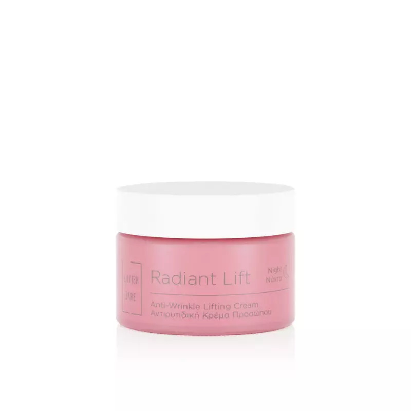 Lavish Care Radiant Lift Κρέμα Προσώπου Νυκτός για Αντιγήρανση, Σύσφιξη & Λάμψη 50ml