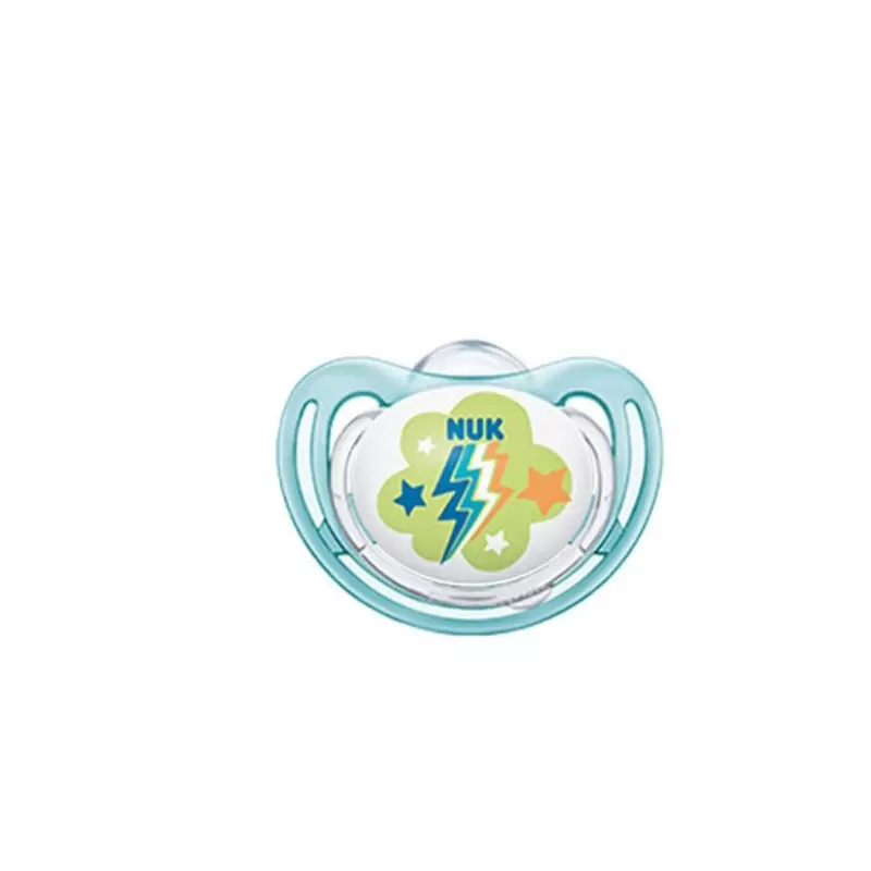 Nuk Freestyle Ορθοδοντική Πιπίλα Σιλικόνης με Θήκη 18-36m , 1 τεμάχιο
