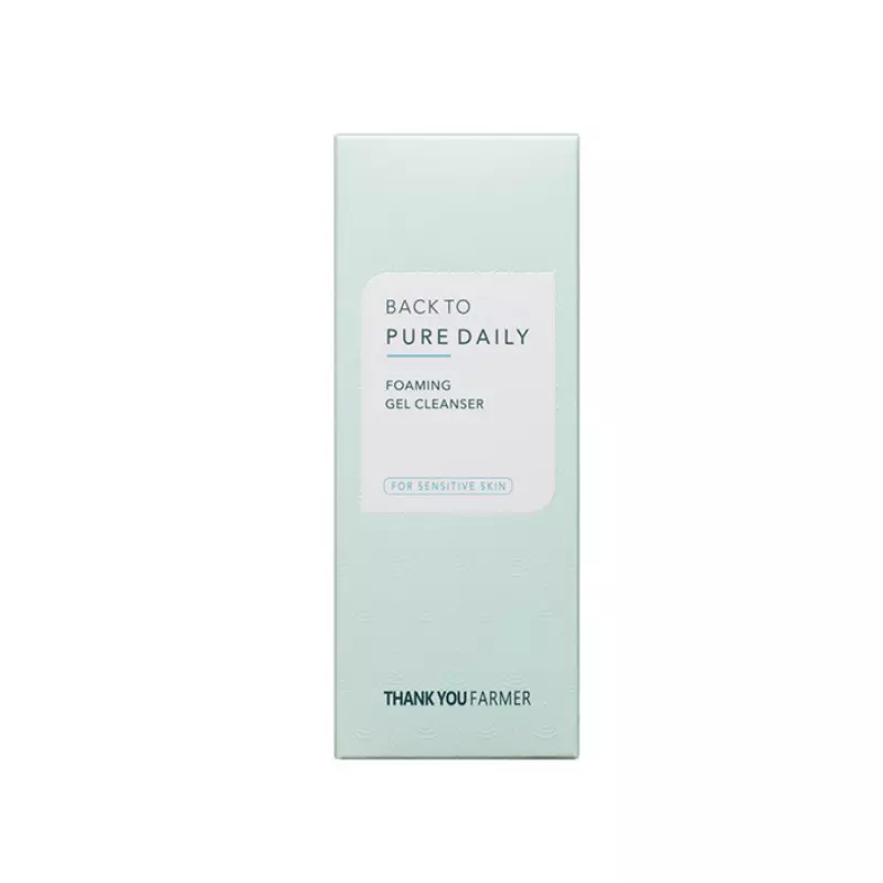 Thank You Farmer Back to Pure Daily Foaming Gel Cleanser Aφρώδες gel Καθαρισμού Προσώπου 200ml