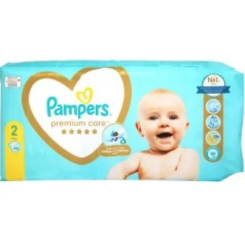 Pampers Premium Care &Pi;ά&nu;&epsilon;&sigmaf; &mu;&epsilon; &Alpha;&upsilon;&tau;&omicron;&kappa;ό&lambda;&lambda;&eta;&tau;&omicron; No. 2 &gamma;&iota;&alpha; 4-8kg 46&tau;&epsilon;&mu;