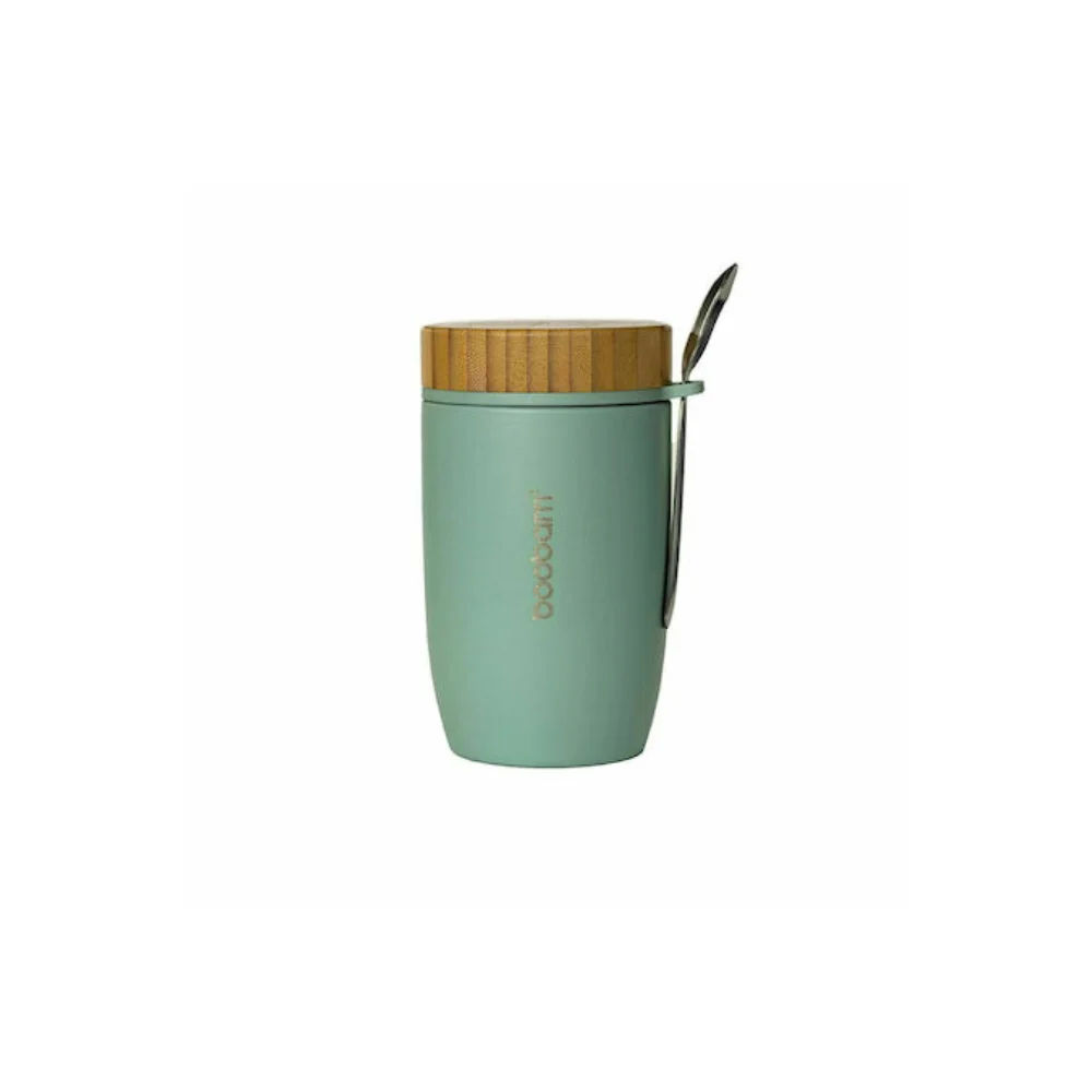 Boobam Δοχείο Φαγητού Θερμός Πράσινο 500ml