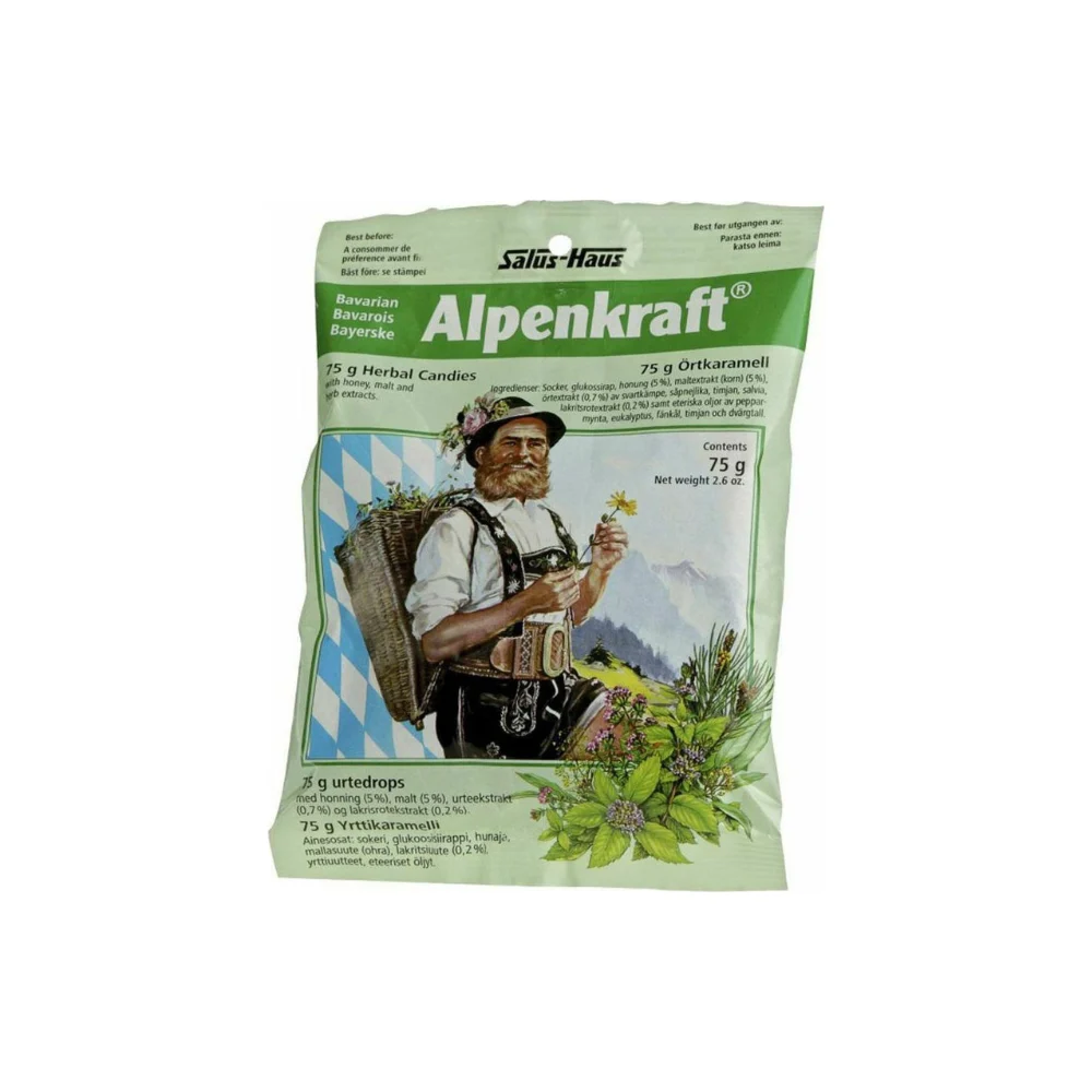 Power Health - Alpenkraft Καραμέλες για το λαιμό - 75g