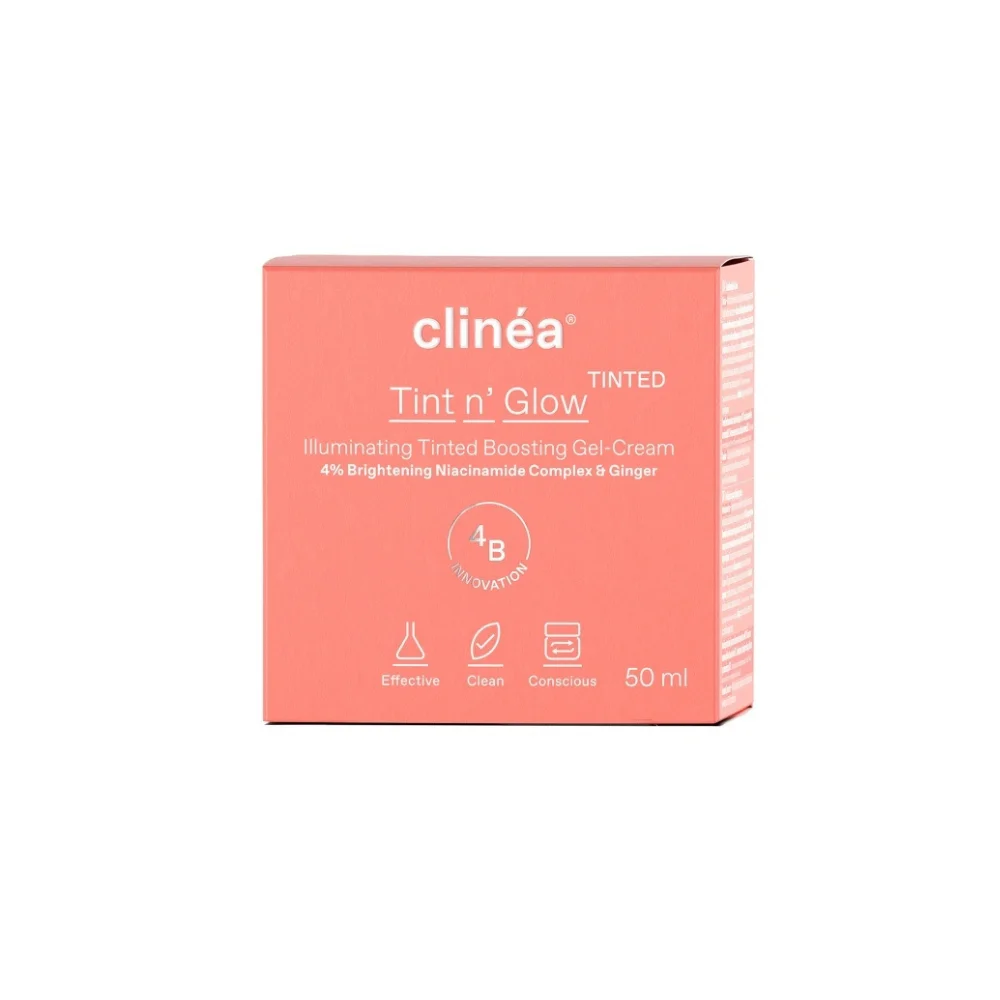 Clinea Tint n' Glow Light Gel Προσώπου Ημέρας με Χρώμα για Λάμψη 50ml